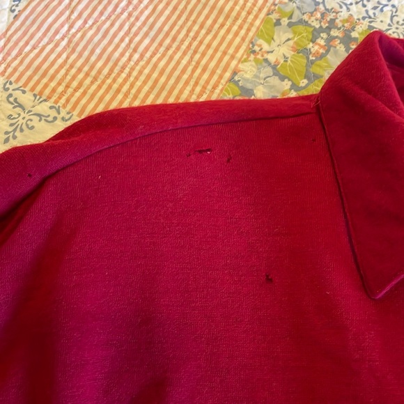 Jones River Traders Red wool long sleeved Dress. Size Medium. 100% wool. - Picture 5 of 8